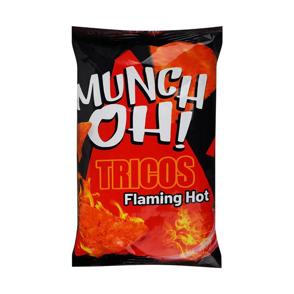 Munch Oh Tricos Snacks Flaming Hot 64g
