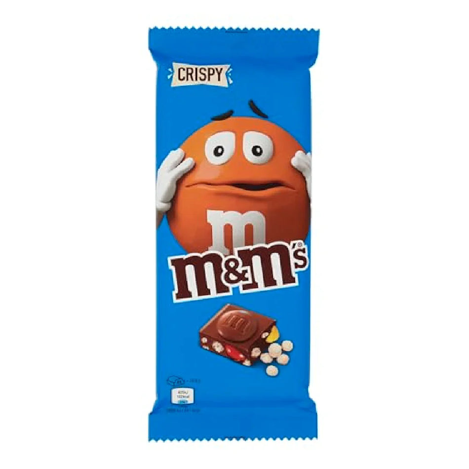 M & M Chocolate Crispy Bar 150g