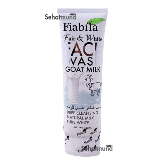 Fiabila Fair & White Goat Milk Face Wash, 100ml