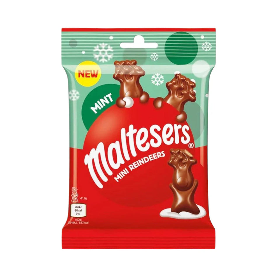 Maltesers Chocolate Mini Reindeers Pouch 59g