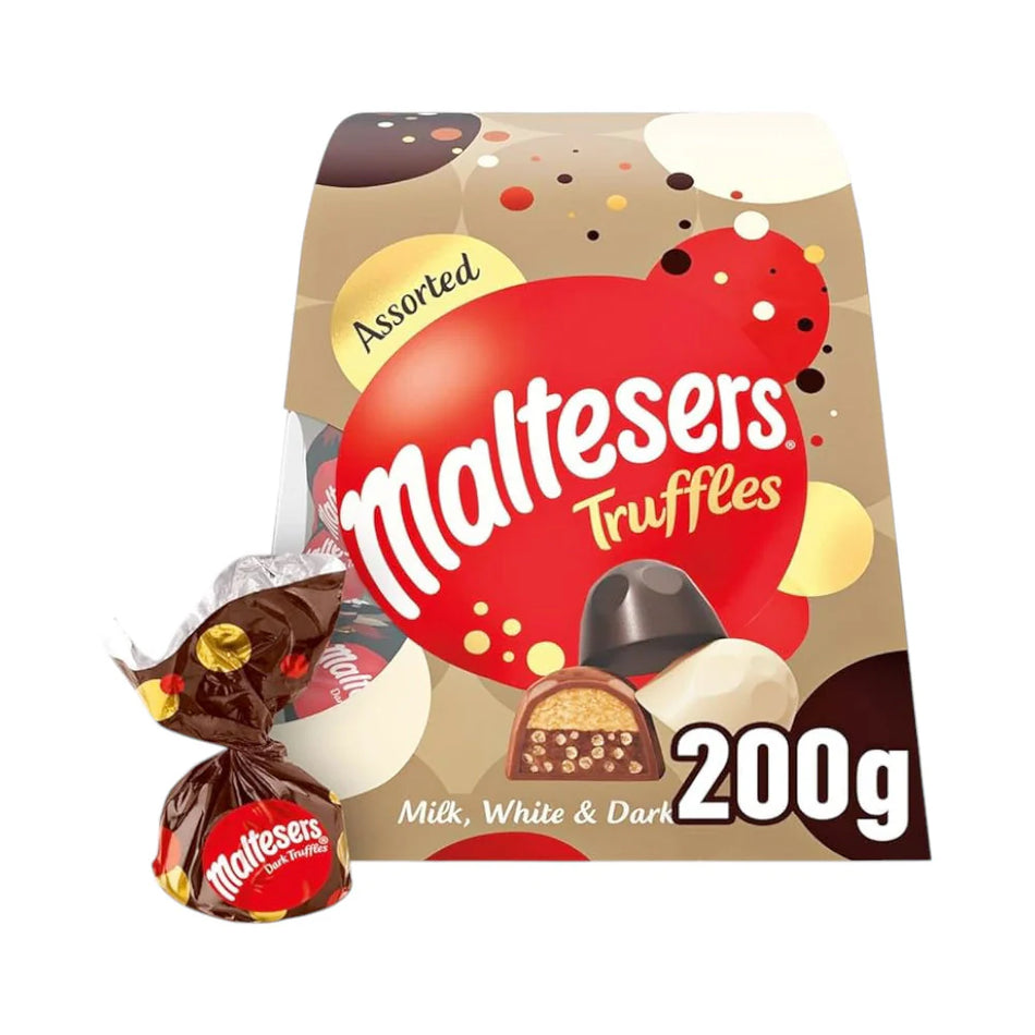 Maltesers Truffles Assorted Milk White & Dark 200g
