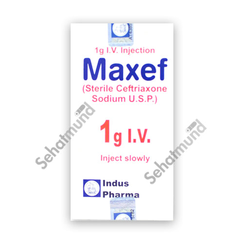 Maxef Injection 1g IV