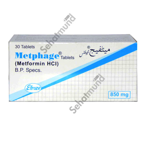 Metphage Tablets 850mg