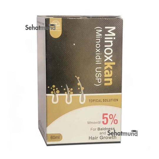 Minoxkan Topical Solution 5% 60ml