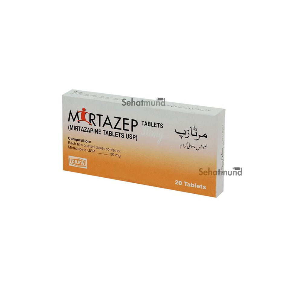 Mirtazep Tablets 30mg