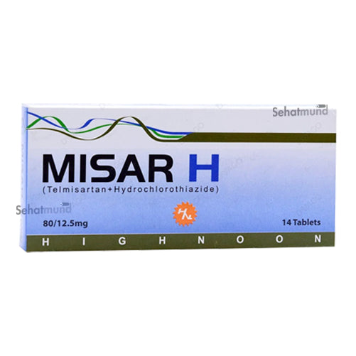Misar H Tablets 80/12.5mg