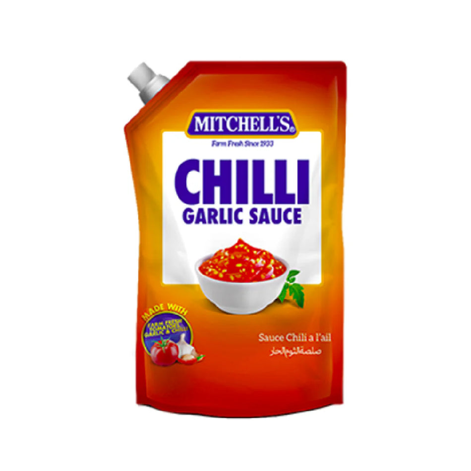 Mitchells Chilli Garlic Sauce Pouch 400g
