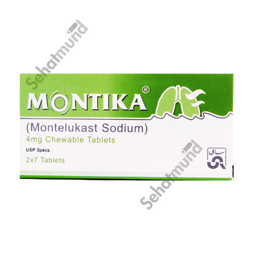 Montika Chewable Tablets 4mg