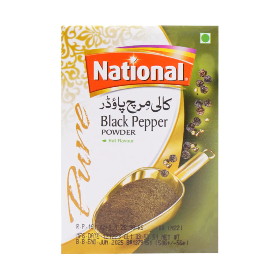 National Black Pepper Powder 50g