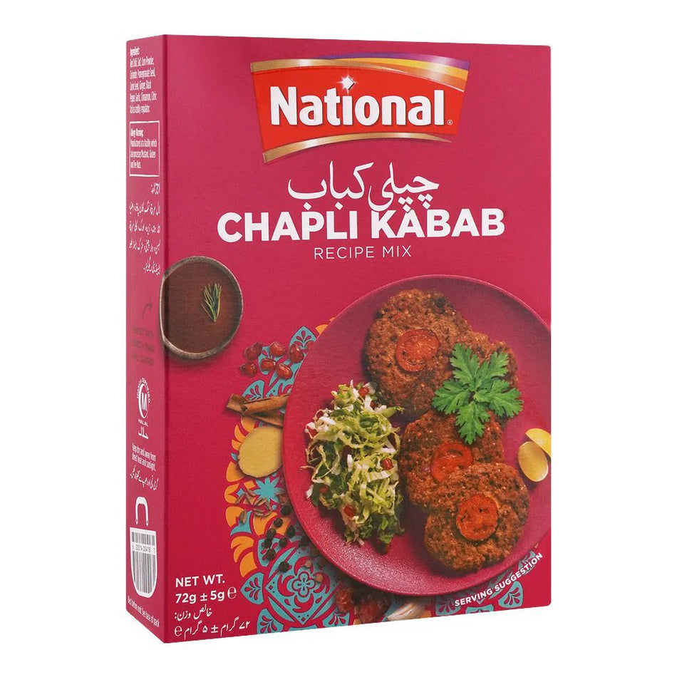 National Masala Chapli Kabab Mix 72g