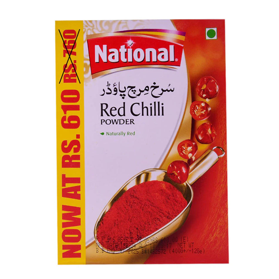 National Red Chilli Powder 400g