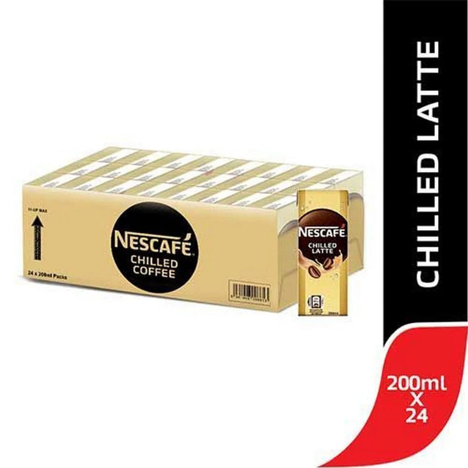 Nescafe Coffee Chilled Latte Liquid 200ml-Carton