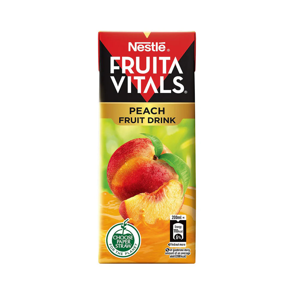 Nestle Juice Fruita Vitals Peach Nectar 200 ml
