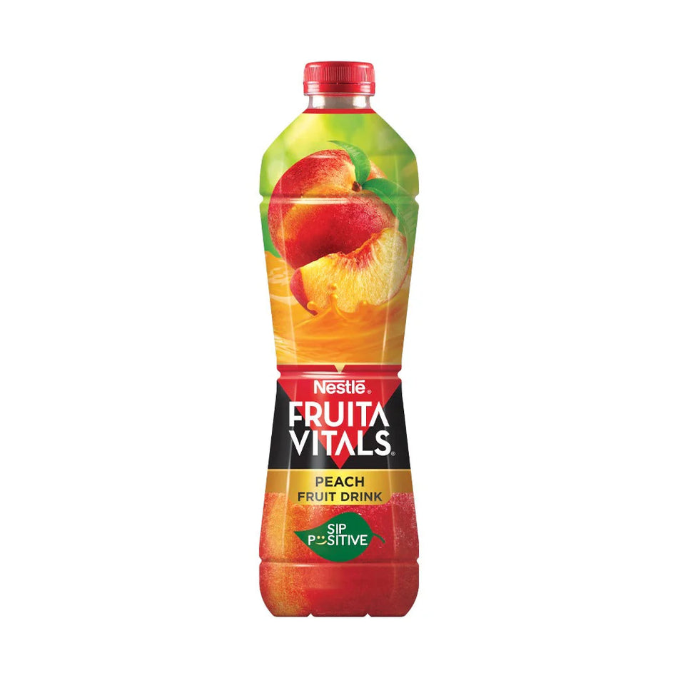 Nestle Juice Fruita Vitals Peach Nectar Bottle 1 Liter