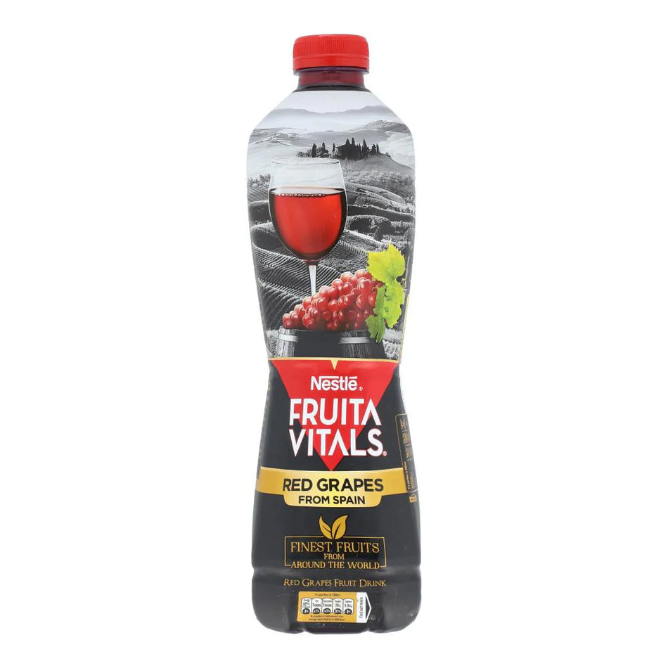Nestle Juice Fruita Vitals Red Grapes From Spain Bottle 1 Liter