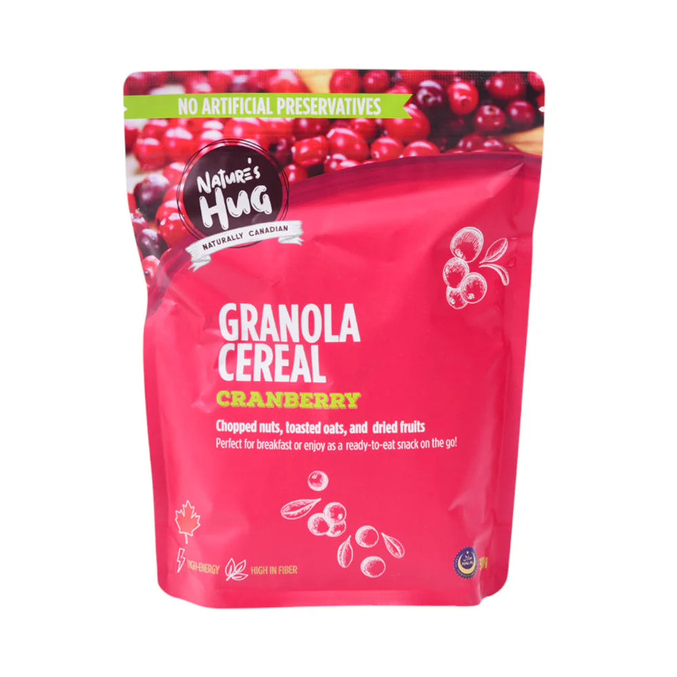 N Hug Granola Cranberry Cereal 300g