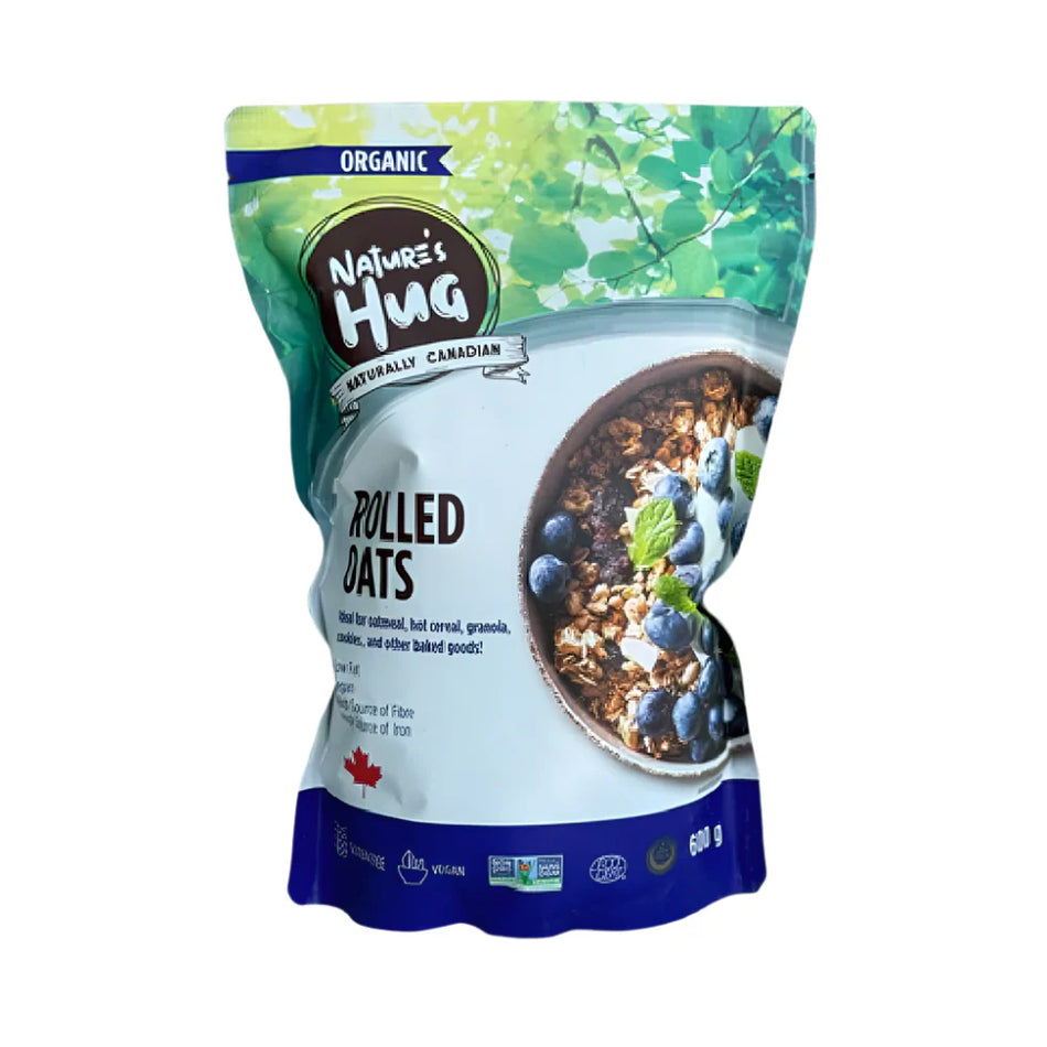 N Hug Rolled Oats Regular Organic 600g