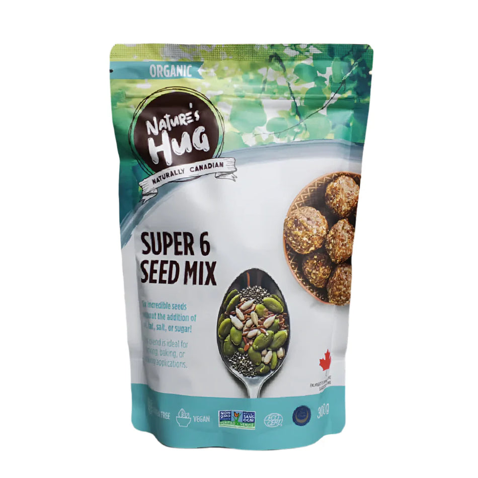 N Hug Super 6 Seed Mix Organic 300g
