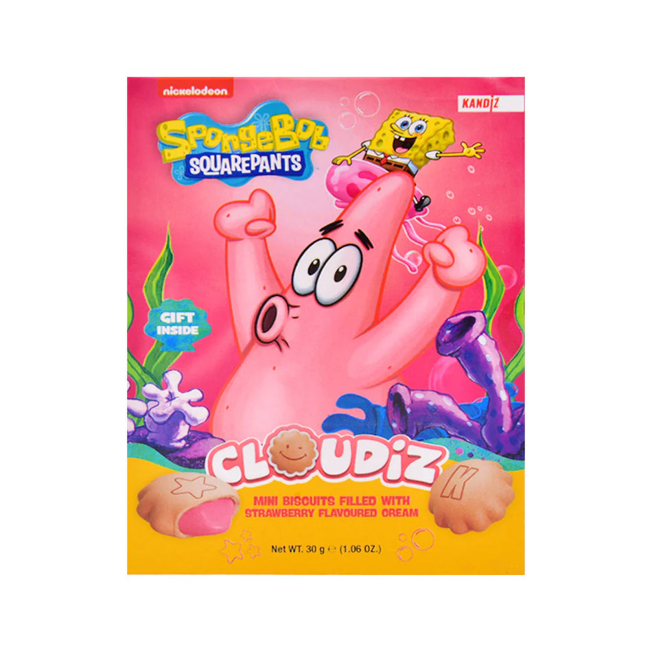 Nickelodeon Cloudiz Mini Biscuits Strawberry & Cream