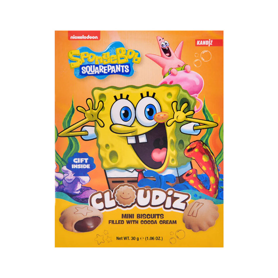 Nickelodeon Cloudiz Mini Choco Biscuits 30g