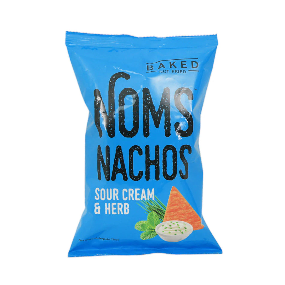 Noms Sour Cream & Herb Chips 64g