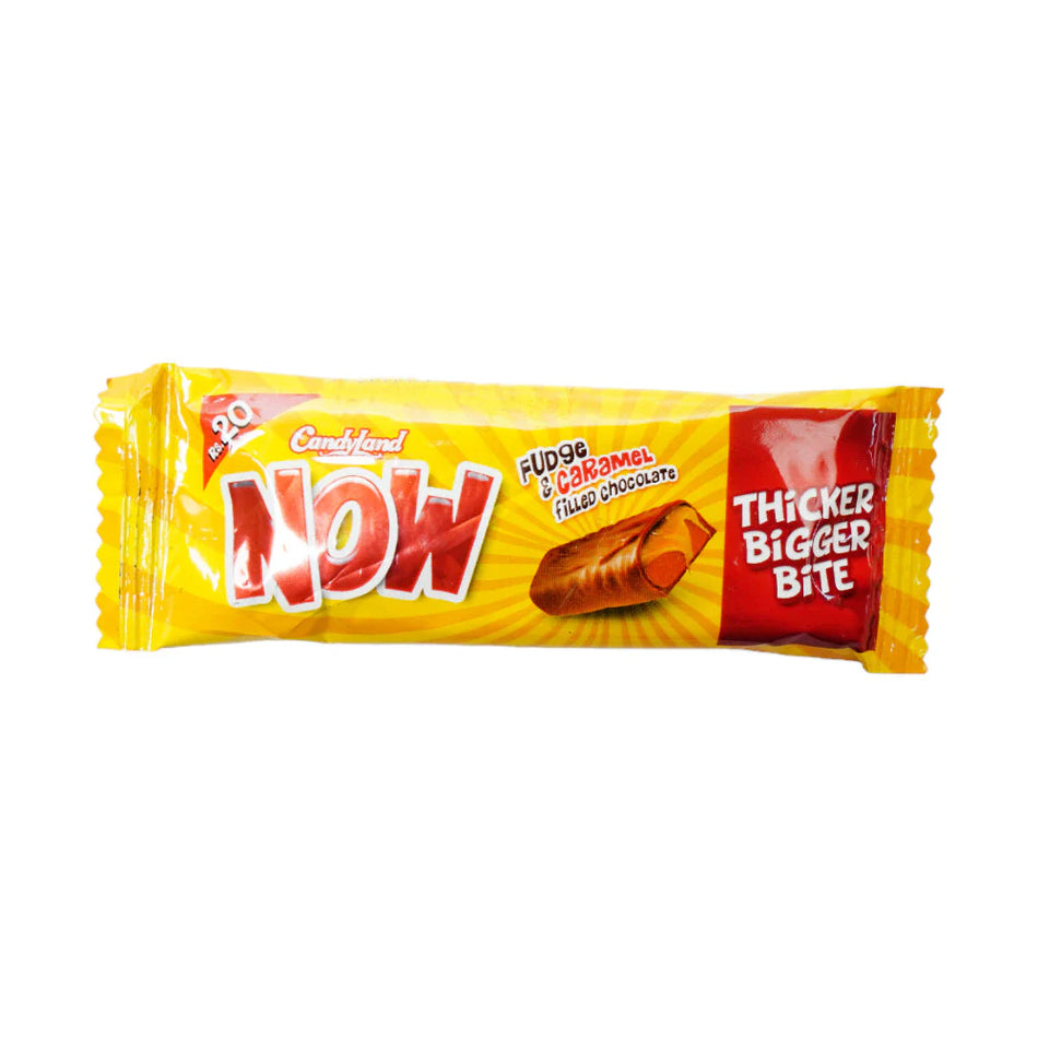 Now Fudge & Caramel Chocolate 15g