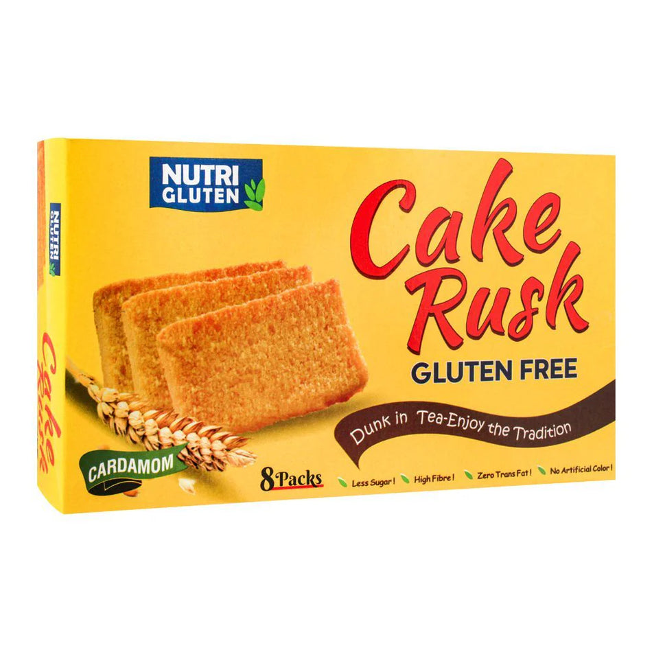 Nutri Gluten Free Cake Rusk Cardamom 160g