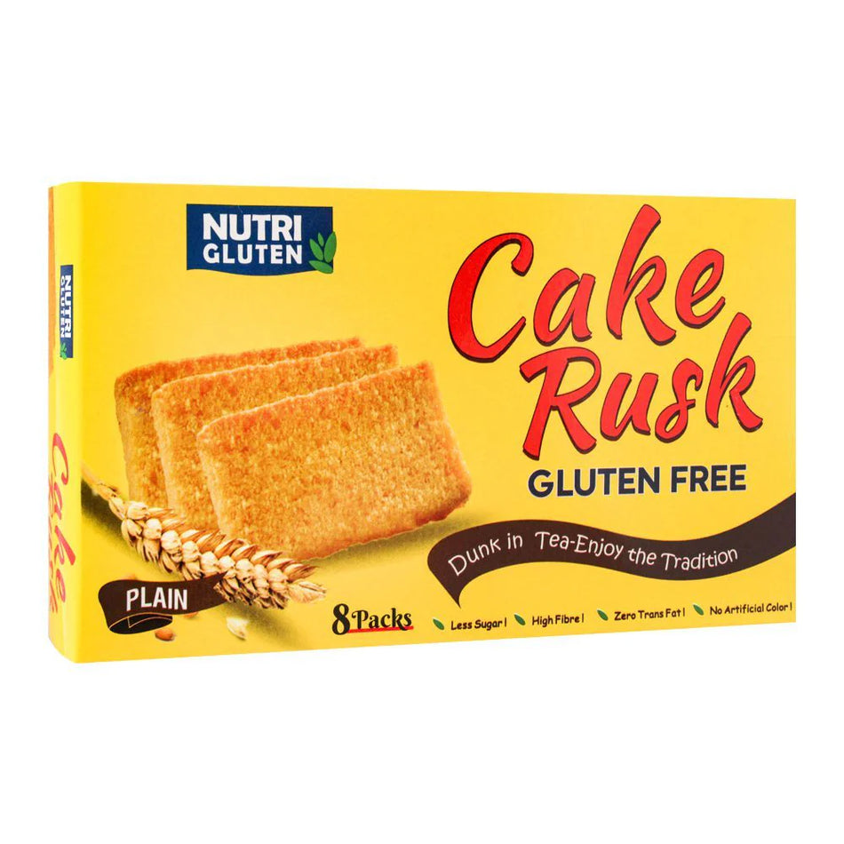 Nutri Gluten Free Cake Rusk Plain 160g