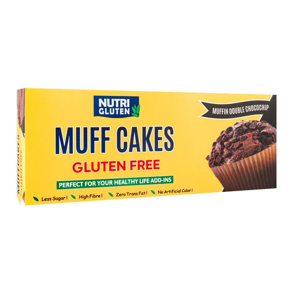 Nutri Gluten Free Muff Cake Double Chocochip 100g