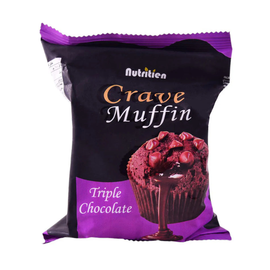 Nutritien Crave Muffins Triple Chocolate Cake 55g