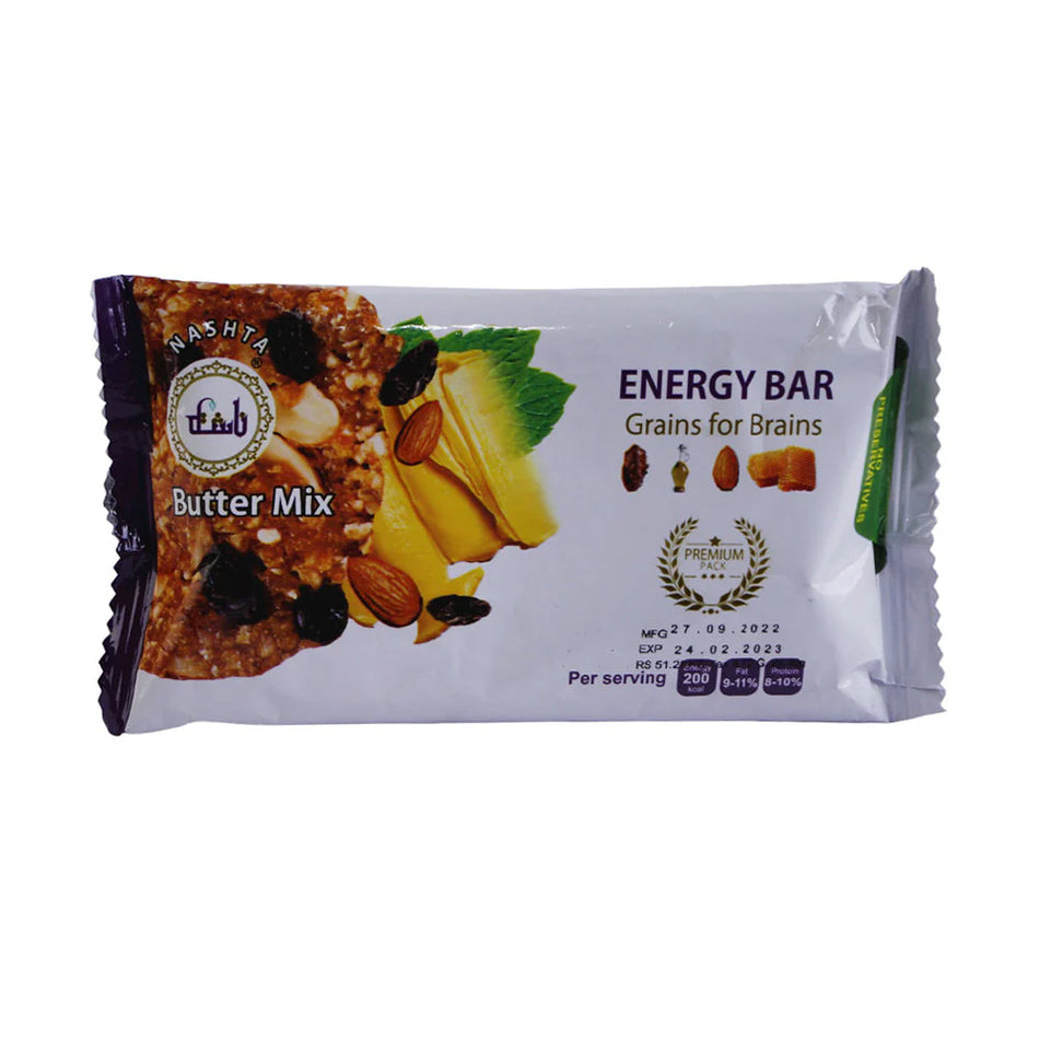 Nashta Energy Premium Butter Bar 40g