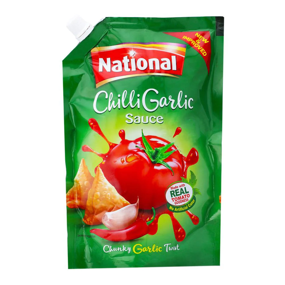 National sauce chilli garlic pouch 800g