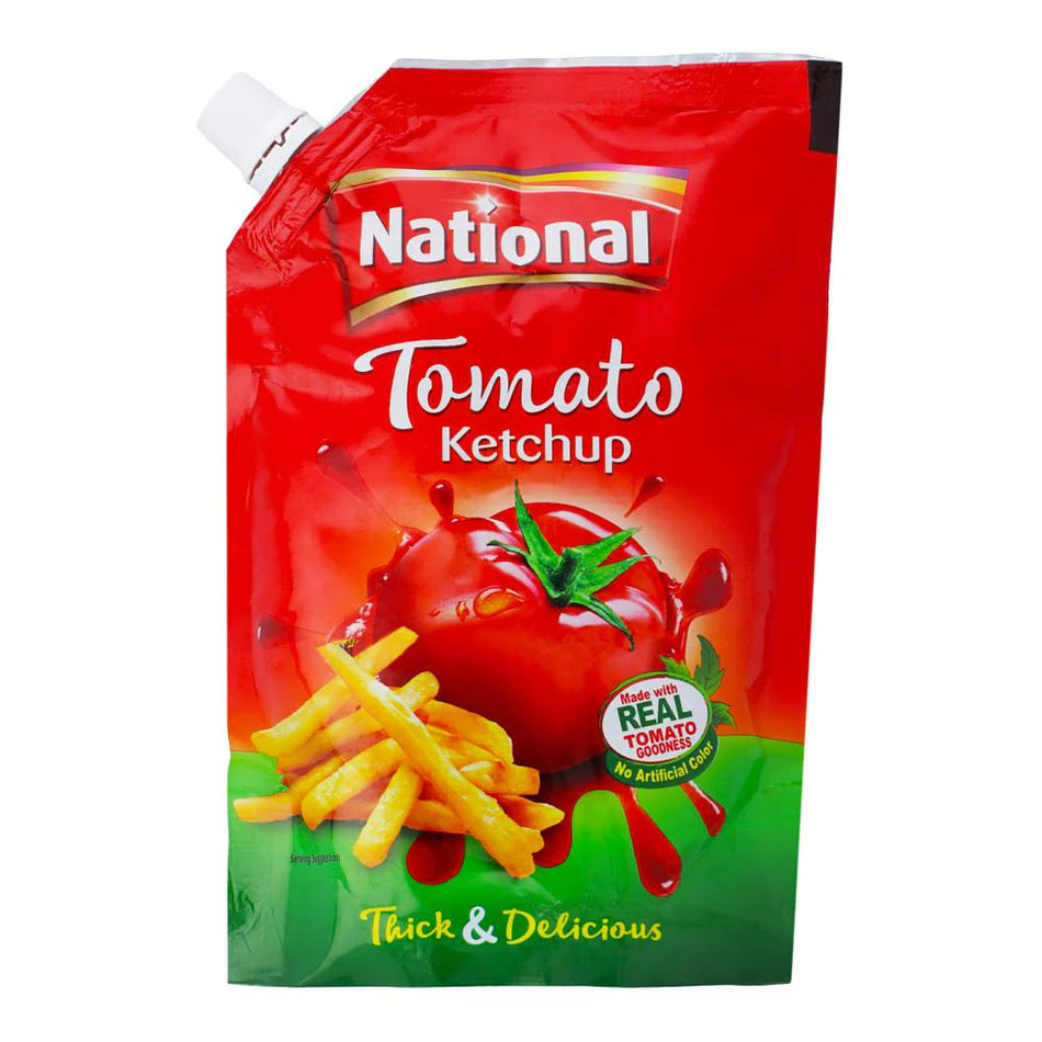 National tomato ketchup pouch 400g