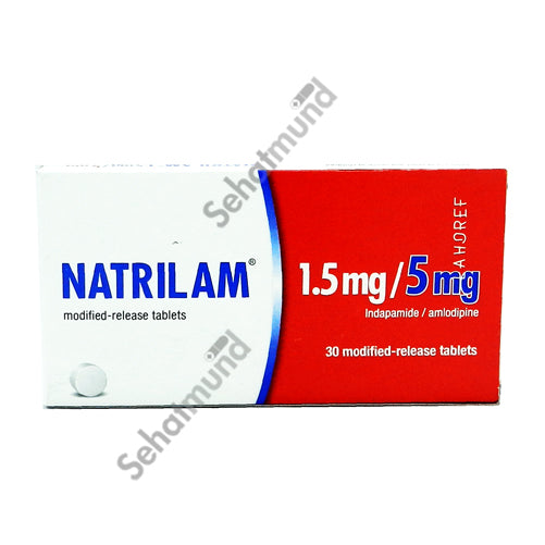 Natrilam MR Tablets 5-1.5mg