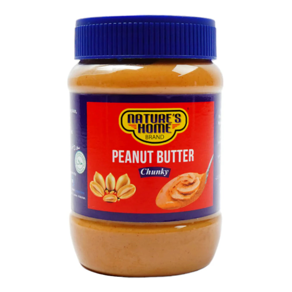 Natures Home Peanut Butter Chunky 510g