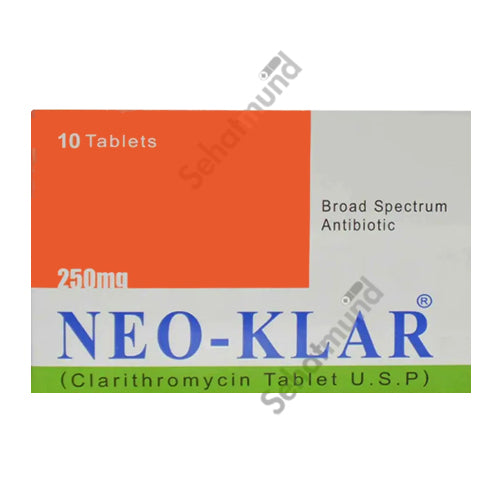 Neo-Klar Tablets 250mg