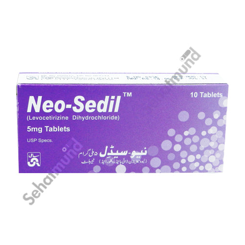 Neo-Sedil Tablets 5mg
