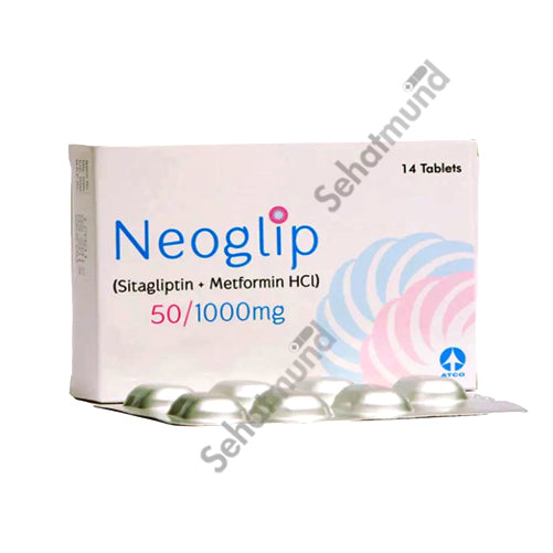 Neoglip Tablets 50/1000mg