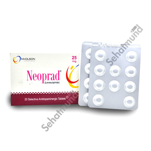 Neoprad Tablets 25mg
