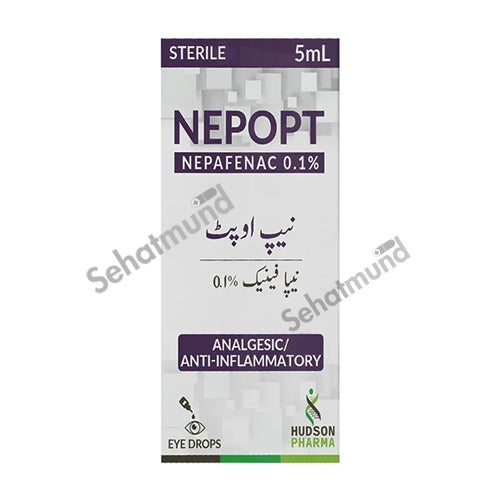 Nepopt Eye Drops 0.1% 5ml