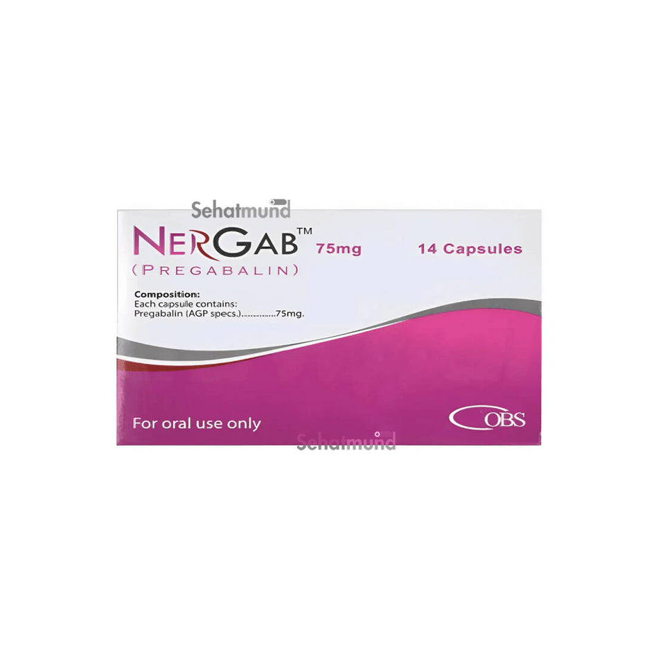 Nergab Capsules 75mg