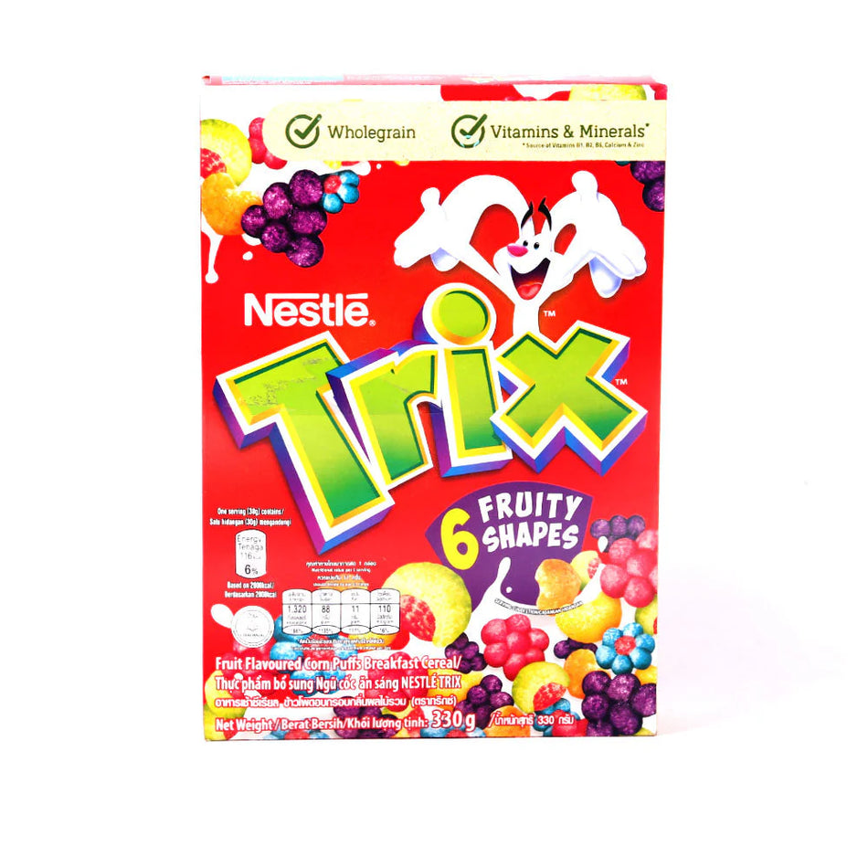 Nestle Cereal Trix 6 Fruity Shapes 330g