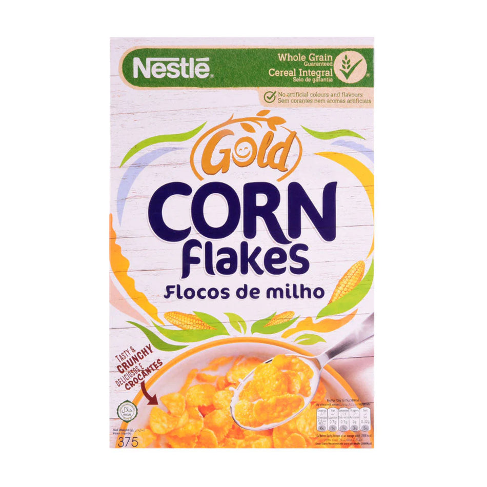 Nestle Gold Corn Flakes Cereal 375g