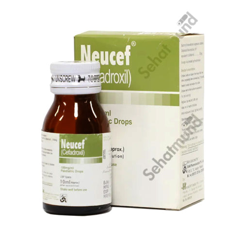 Neucef Paediatric Drops 100mg/10ml