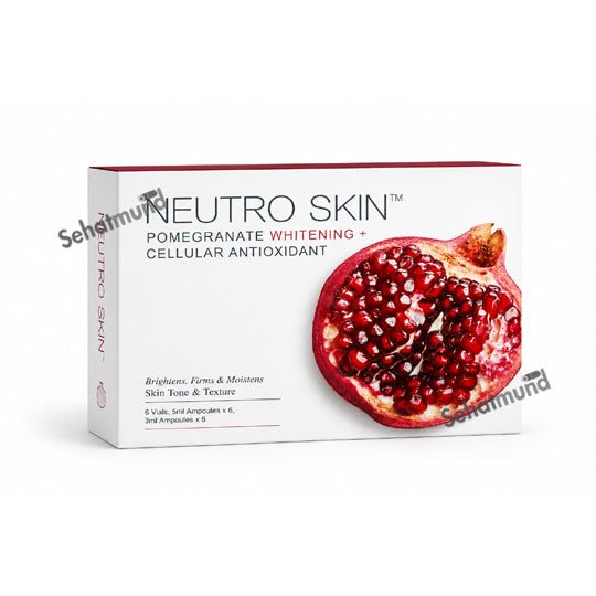 Neutro Skin Pomegranate Whitening Ampoule x6 3ml
