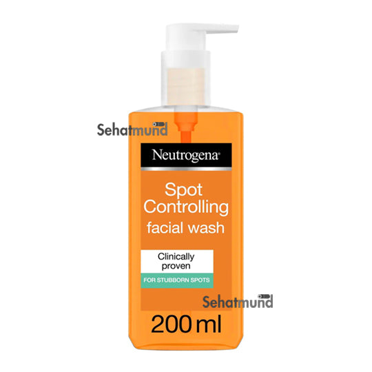 Neutrogena Spot Controlling Facial Wash, Oil Free, 200ml