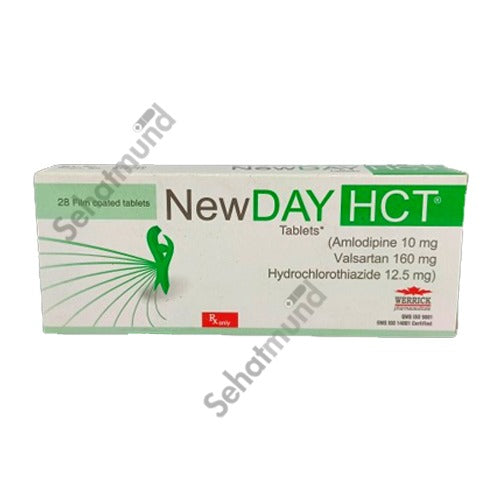 Newday Tablets HCT 10/160/12.5mg