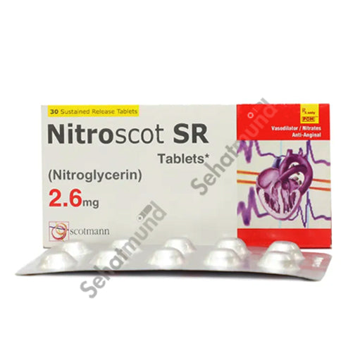 Nitroscot Capsules 2.6mg