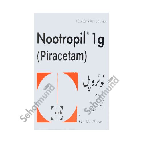 Nootropil Injection 1g 12Ampx5ml