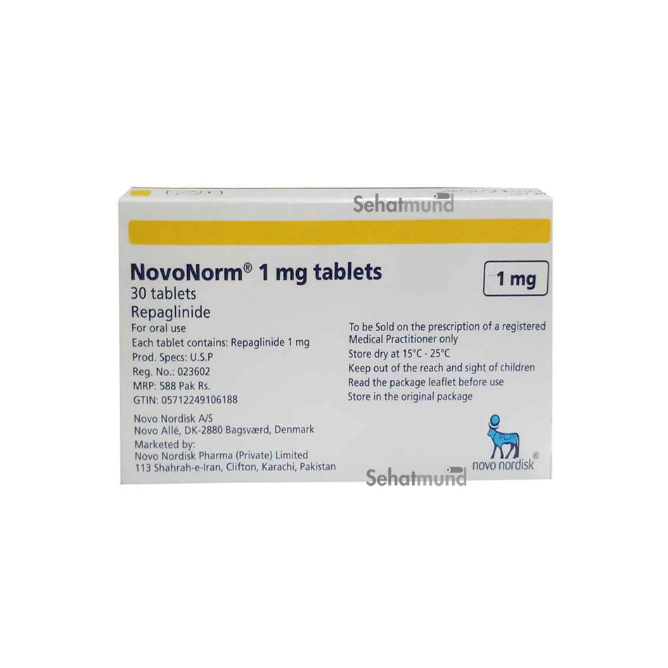 Novonorm Tablets 1 mg